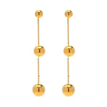 Ball drop Stud Earrings
