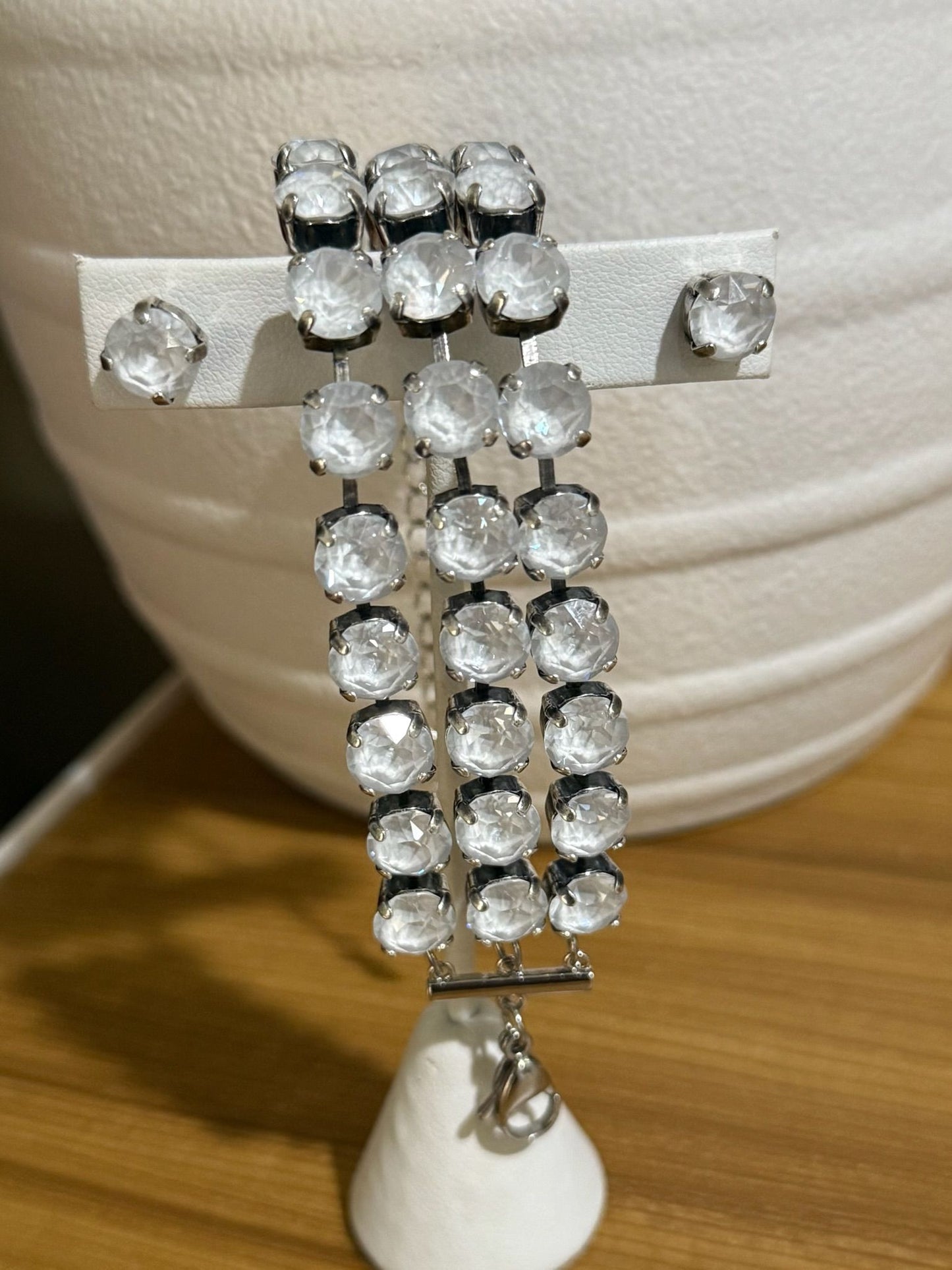Summer White 3- Row Bracelet