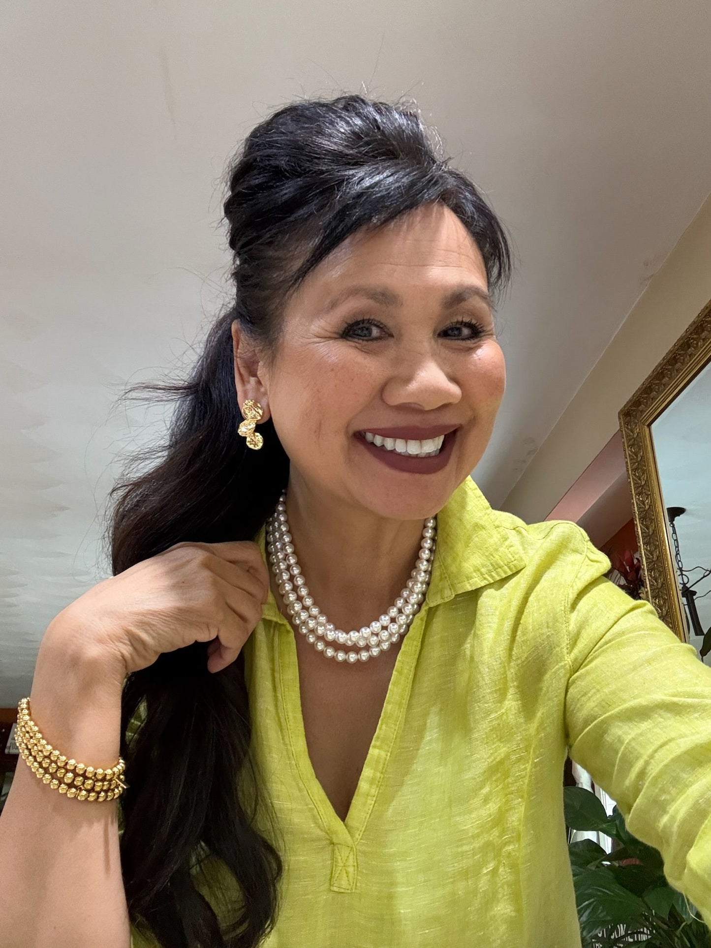 All Pearl Necklace