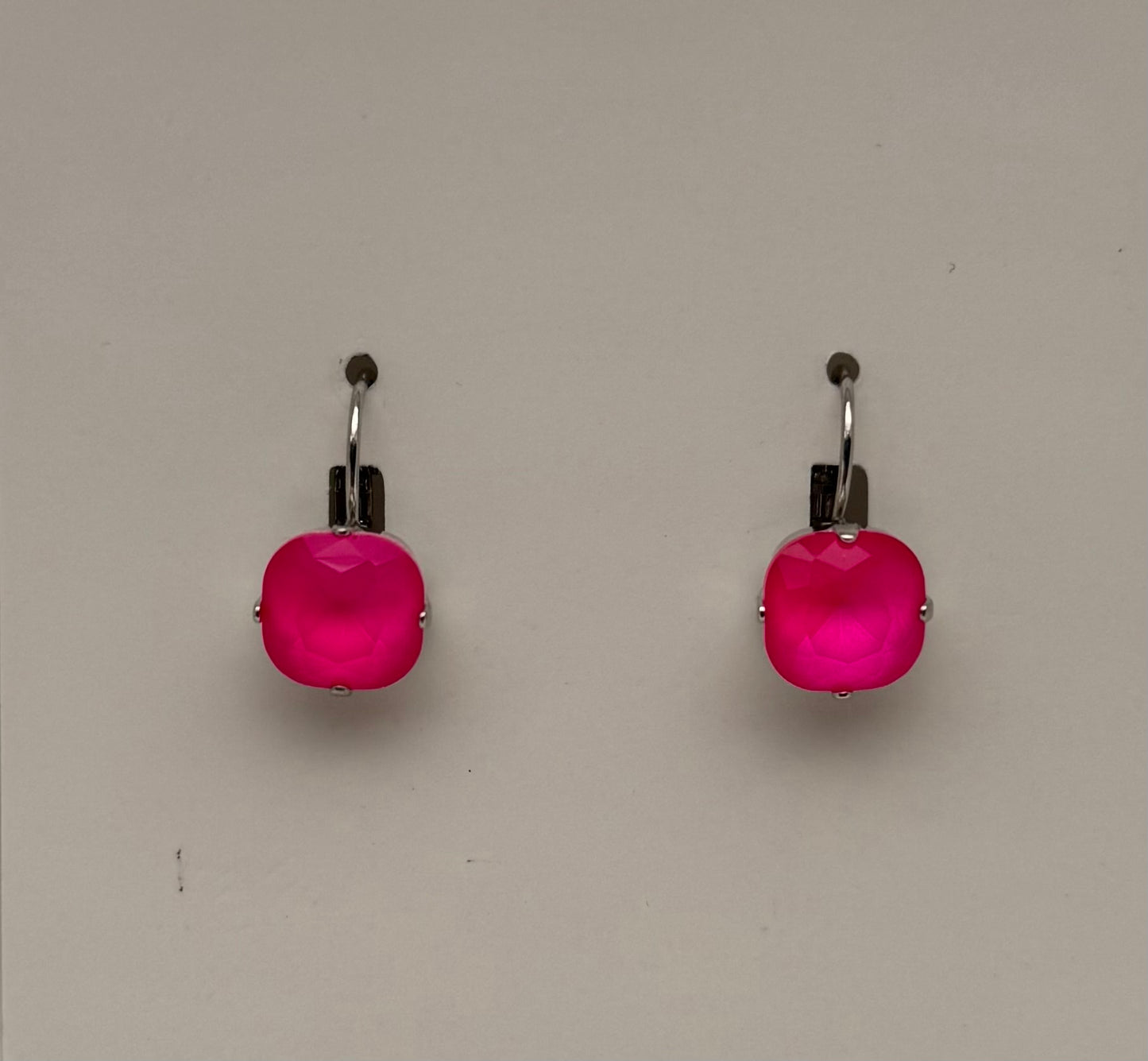 Neon Pink Square Drops