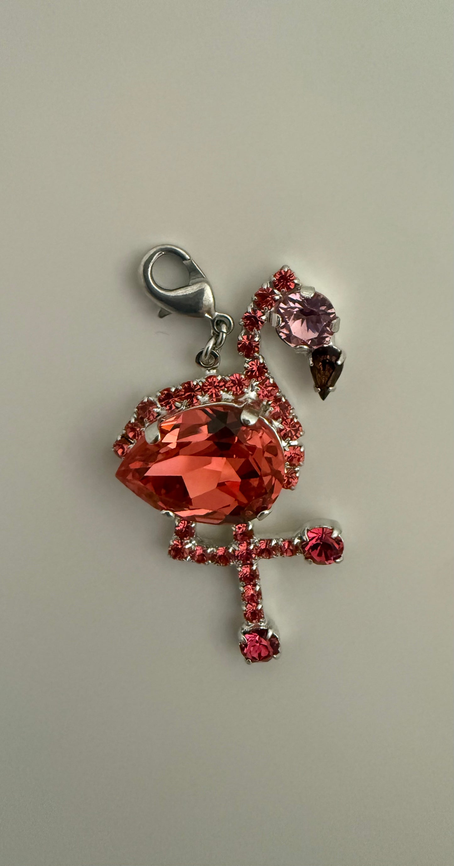 Hand Soldered large Flamingo PADPARADSCHA BODY